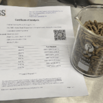 Analyzing an SGS Certificate of Analysis for a premium Bulk Black Soldier Fly Larvae (BSFL) supplier