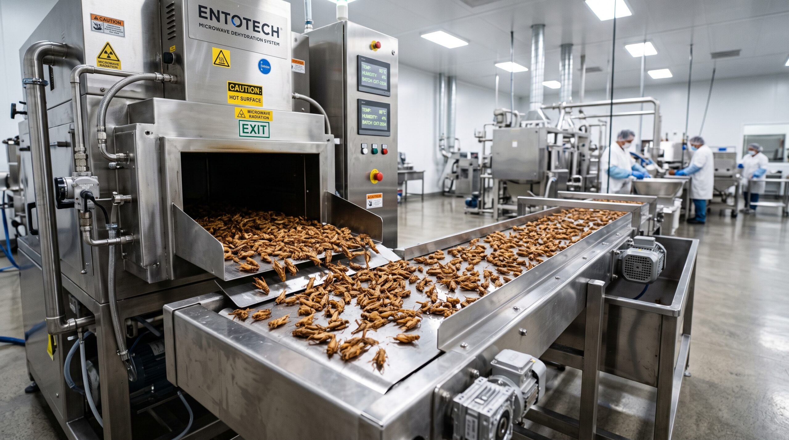 Evaluating industrial production capacity and throughput for premium Wholesale Dried Crickets