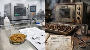 Evaluating microwave vs hot air dehydration technology for premium Wholesale Dried Crickets