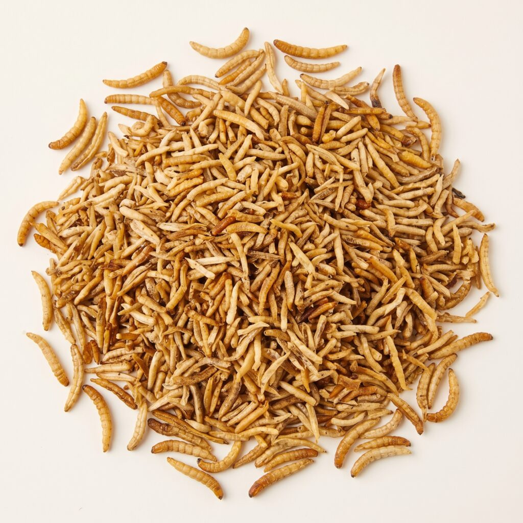 dried maggots